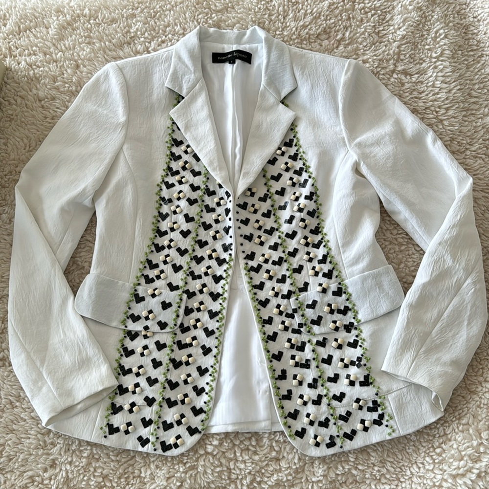 Nanette Lepore beaded blazer